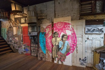 "Time capsule" exposition de Swoon à Fluctuart du 4 juillet au 22 septembre 2019