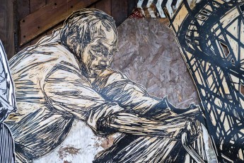 "Time capsule" exposition de Swoon à Fluctuart du 4 juillet au 22 septembre 2019