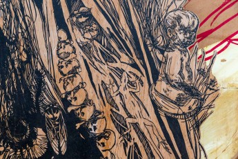 "Time capsule" exposition de Swoon à Fluctuart du 4 juillet au 22 septembre 2019