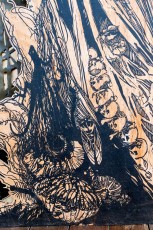 "Time capsule" exposition de Swoon à Fluctuart du 4 juillet au 22 septembre 2019