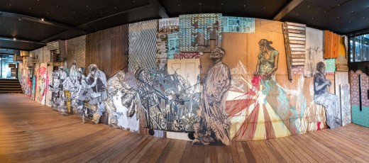 "Time capsule" exposition de Swoon à Fluctuart du 4 juillet au 22 septembre 2019