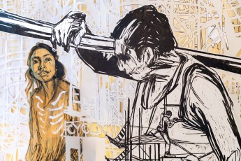 "Time capsule" exposition de Swoon à Fluctuart du 4 juillet au 22 septembre 2019