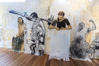 "Time capsule" exposition de Swoon à Fluctuart du 4 juillet au 22 septembre 2019