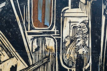 "Time capsule" exposition de Swoon à Fluctuart du 4 juillet au 22 septembre 2019