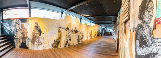 "Time capsule" exposition de Swoon à Fluctuart du 4 juillet au 22 septembre 2019