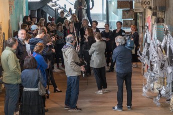 "Time capsule" exposition de Swoon à Fluctuart du 4 juillet au 22 septembre 2019