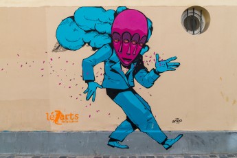 Rétro graffitism - Les Lézarts de la Bièvre - Rue des Tanneries 13è - Juin 2019