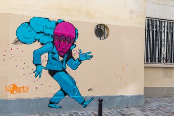 Rétro graffitism - Les Lézarts de la Bièvre - Rue des Tanneries 13è - Juin 2019