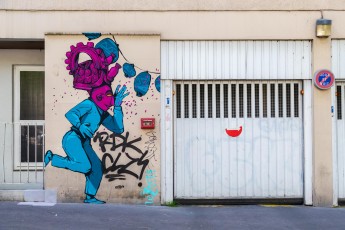 Rétro graffitism - Les Lézarts de la Bièvre - Boulevard Auguste Blanqui 13è - Juin 2019