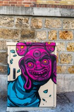Rétrograffitism - Rue de l'Ermitage 20è - Juin 2019