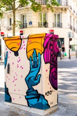 Rétrograffitism - Rue des Pyrénées 20è - Juin 2019