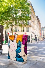 Rétrograffitism - Rue des Pyrénées 20è - Juin 2019