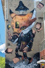 Veks Van Hillk -Street Art Fest - Boulevard du Maréchal Lyautey - Grenoble (38) - Juillet 2019
