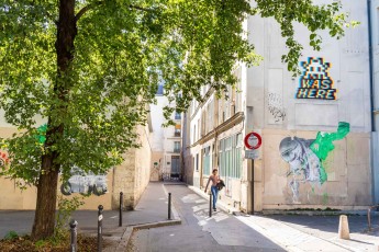 PA-1424 - Invader was here - Quartier République - Saint-Ambroise 11è /// 50 pts