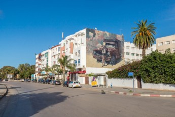 Milu Correch - Avenue Ibn Al Ouazzani - Jidar Festival - Rabat (Maroc)