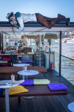 Fluctuart - Avec les installations de Rero et de Levalet - Quai d'Orsay 07è - Février 2020