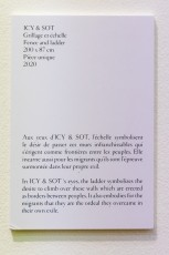 "Fences faces" exposition de Icy & Sot à la galerie Magda Danysz du 1er février au 21 mars 2020