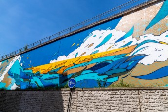 Shupa - Rêver son horizon - Parc du Pont de Flandre 19è - Mai 2020