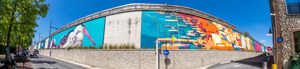 Zoer - Rêver son horizon - Parc du Pont de Flandre 19è - Mai 2020