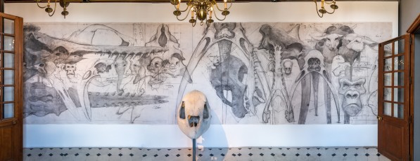 "Anomal" exposition de Quentin Garel au domaine de Chamarande (91) du 25 janvier au 29 mars 2020. Prolongations jusqu'au 14 juin 2020.