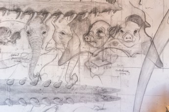 "Anomal" exposition de Quentin Garel au domaine de Chamarande (91) du 25 janvier au 29 mars 2020. Prolongations jusqu'au 14 juin 2020.