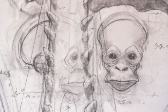 "Anomal" exposition de Quentin Garel au domaine de Chamarande (91) du 25 janvier au 29 mars 2020. Prolongations jusqu'au 14 juin 2020.