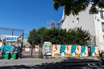 Rétrograffitism - Boulevard de Ménilmontant 11è - Juin 2020