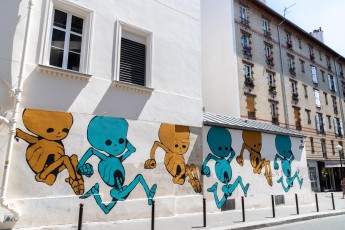 Rétrograffitism - Rue Jean-Baptiste Dumay 20è - Mai 2020