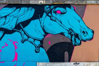 Rétro graffitism - Boulevard de Ménilmontnant 11è - Février 2019