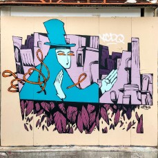 Rétro Graffitism - Rue du Jourdain 20è - Avril 2014