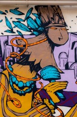 Rétro graffitism - Cité Champagne 20è - Mars 2018