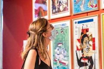 "Sang 9" exposition du collectif 9è Concept à Fluctuart du 4 septembre au 1er novembre 2020