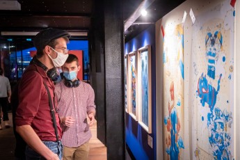 "Sang 9" exposition du collectif 9è Concept à Fluctuart du 4 septembre au 1er novembre 2020