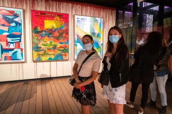 "Sang 9" exposition du collectif 9è Concept à Fluctuart du 4 septembre au 1er novembre 2020