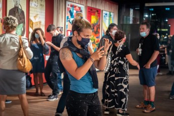 "Sang 9" exposition du collectif 9è Concept à Fluctuart du 4 septembre au 1er novembre 2020