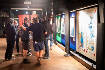 "Sang 9" exposition du collectif 9è Concept à Fluctuart du 4 septembre au 1er novembre 2020