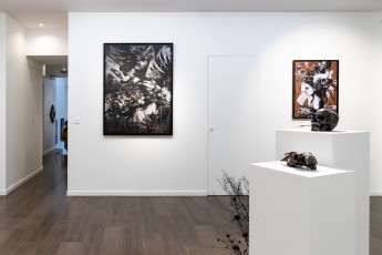 "Brûlures - à prendre au troisième degré" exposition de Eric Lacan à la galerie Openspace du 23 janvier au 6 mars 2021
