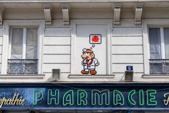 PA-1461 - Dr Mario 2021 - Quartier Aligre - Gare de Lyon 12è /// 40 pts