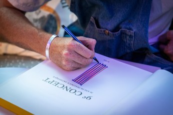 Scratch paper - Le 9è Concept à Fluctuart. Dédicace et mapping le 9 juin 2021.