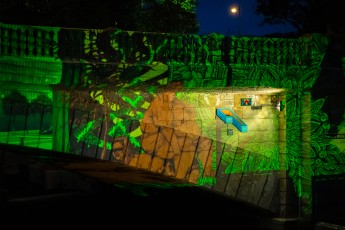 Scratch paper - Le 9è Concept à Fluctuart. Dédicace et mapping le 9 juin 2021.