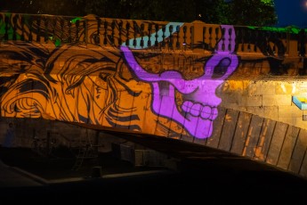 Scratch paper - Le 9è Concept à Fluctuart. Dédicace et mapping le 9 juin 2021.