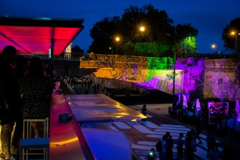 Scratch paper - Le 9è Concept à Fluctuart. Dédicace et mapping le 9 juin 2021.