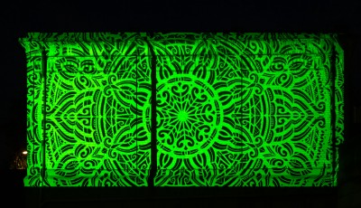 Scratch paper - Le 9è Concept à Fluctuart. Dédicace et mapping le 9 juin 2021.