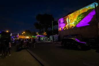 Scratch paper - Le 9è Concept à Fluctuart. Dédicace et mapping le 9 juin 2021.