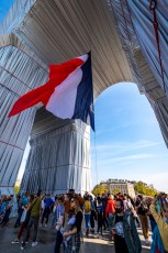 L'Arc de Triomphe Wrapped par Christo & Jeanne-Claude, du 14 septembre au 3 octobre 2021