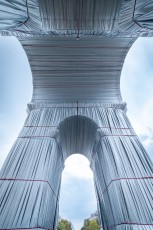 L'Arc de Triomphe Wrapped par Christo & Jeanne-Claude, du 14 septembre au 3 octobre 2021