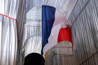 L'Arc de Triomphe Wrapped par Christo & Jeanne-Claude, du 14 septembre au 3 octobre 2021