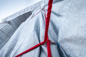 L'Arc de Triomphe Wrapped par Christo & Jeanne-Claude, du 14 septembre au 3 octobre 2021