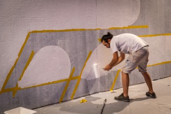 Ërell - Work in progress - Tunnel des Tuileries - l’art urbain en bord de Seine - Juillet 2022