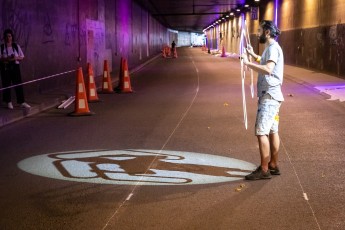 Ërell - Work in progress - Tunnel des Tuileries - l’art urbain en bord de Seine - Juillet 2022